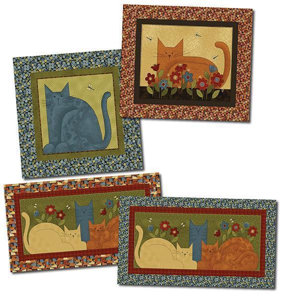 Crafty Cats Patterns Pattern-Benartex Fabrics-My Favorite Quilt Store