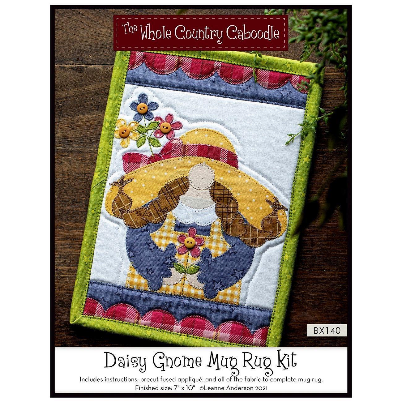 Daisy Gnome Mug Rug Kit