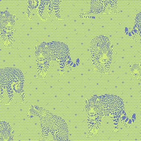 Daydreamer Lil Jaguars Kiwi Fabric