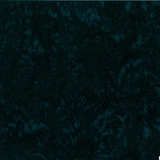 Deep Emerald Batik Watercolor Fabric