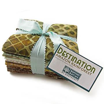 Destination Amazon Rainforest Fat Quarter Bundle