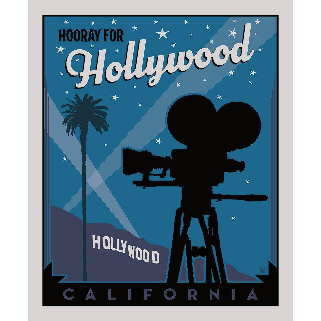 Destinations Hollywood Poster Panel 36"x 43/44"