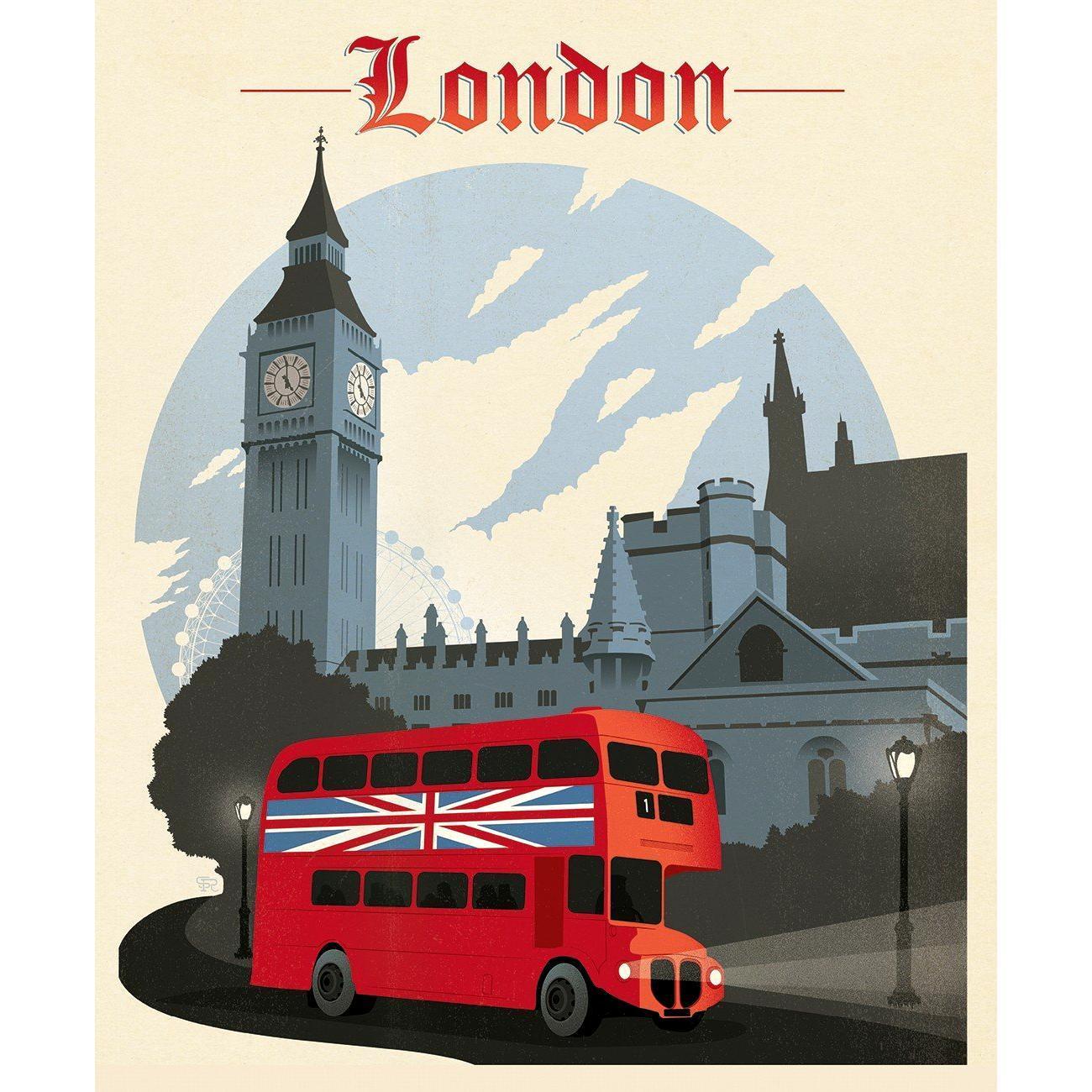 Destinations London Poster Panel 36"x 43/44"