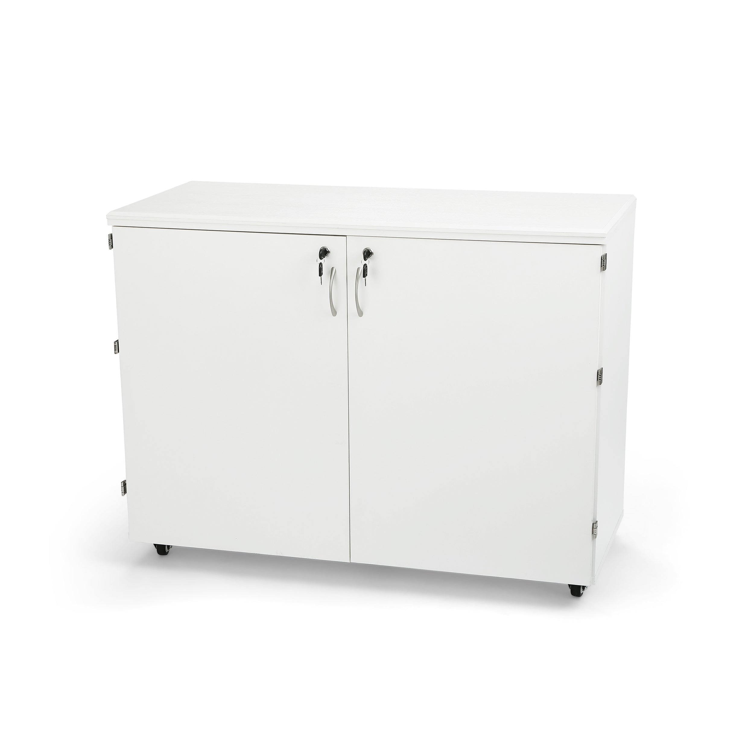 Dingo Storage Cabinet & Cutting Table Ash White-Kangaroo Sewing Furniture-My Favorite Quilt Store