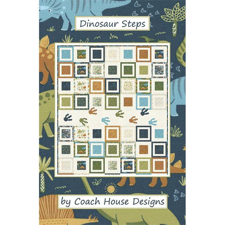 Dinosaur Steps Quilt Pattern-Moda Fabrics-My Favorite Quilt Store