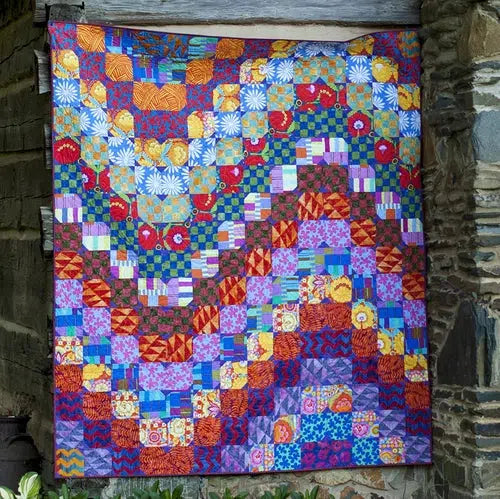 Easy Sunday Quilt Pattern-Free Spirit Fabrics-My Favorite Quilt Store