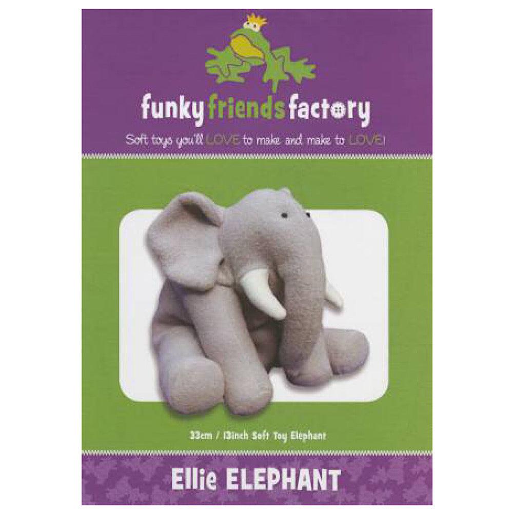 Ellie Elephant Funky Friends Factory-Funky Friends Factory-My Favorite Quilt Store