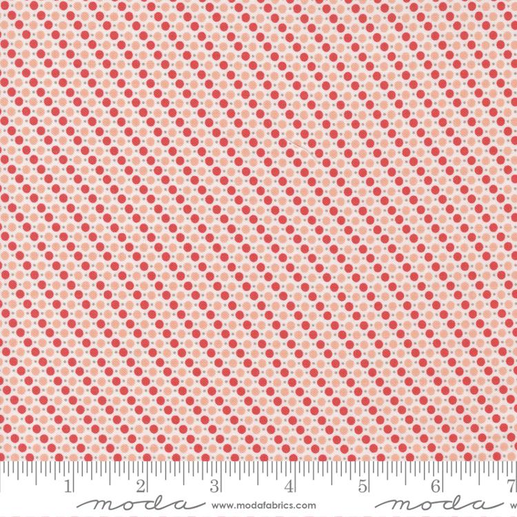 Emma Peach Dots Fabric-Moda Fabrics-My Favorite Quilt Store