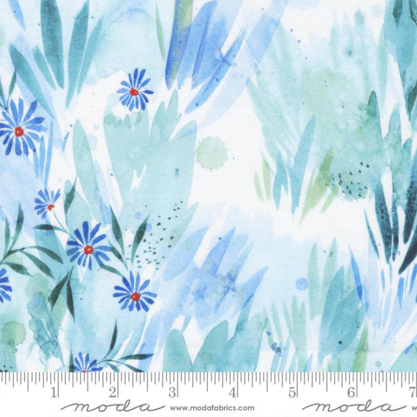 Eufloria Cornflower Fields of Floral Fabric-Moda Fabrics-My Favorite Quilt Store
