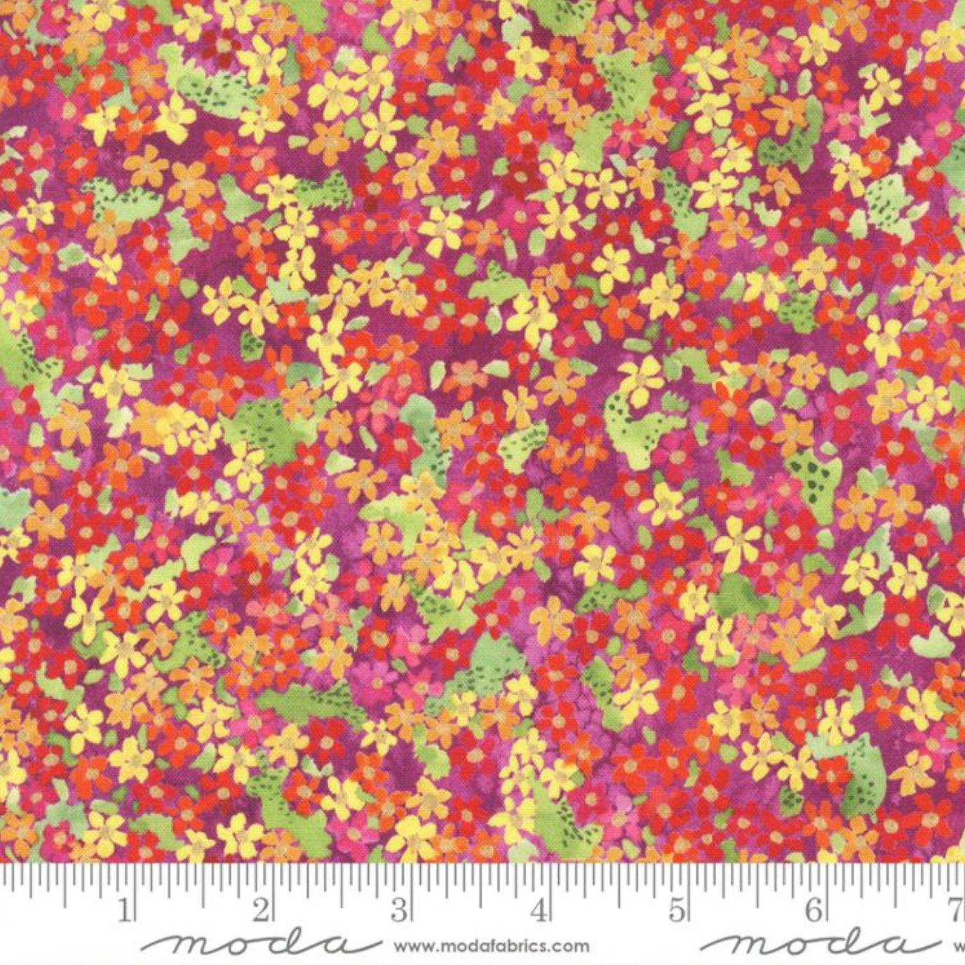 Eufloria Dahlia Fetti Small Petal Fabric-Moda Fabrics-My Favorite Quilt Store