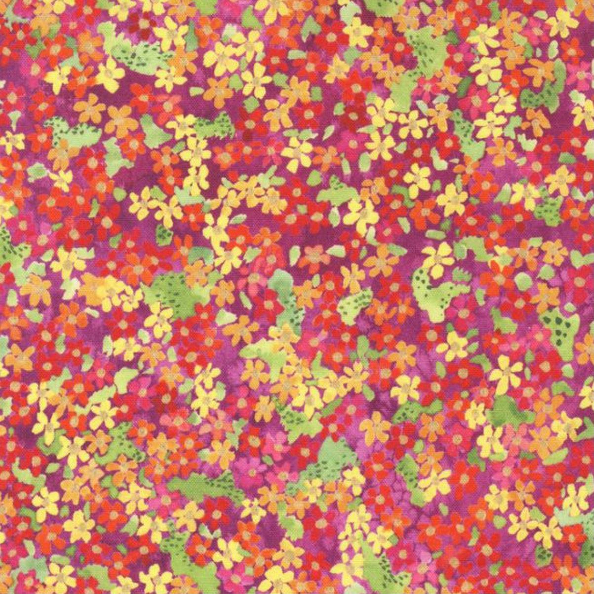 Eufloria Dahlia Fetti Small Petal Fabric-Moda Fabrics-My Favorite Quilt Store