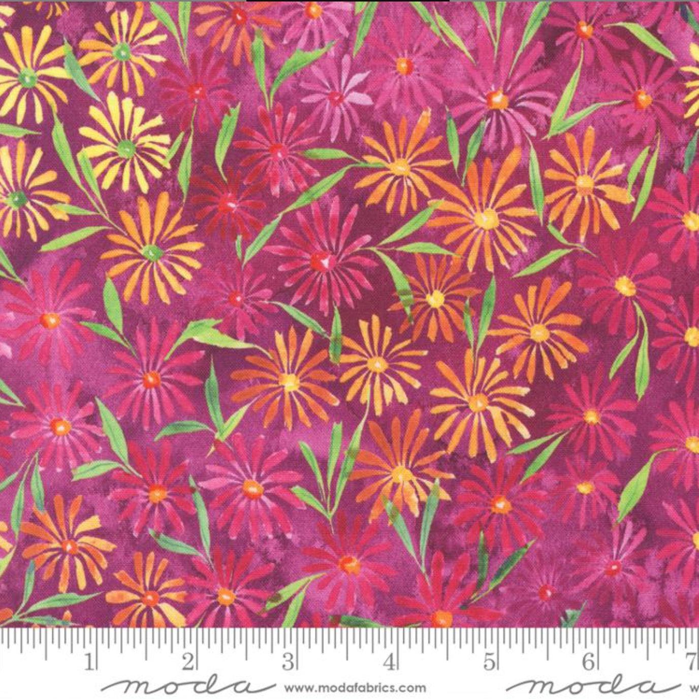 Eufloria Dahlia Kaleidobloom Florals Fabric-Moda Fabrics-My Favorite Quilt Store