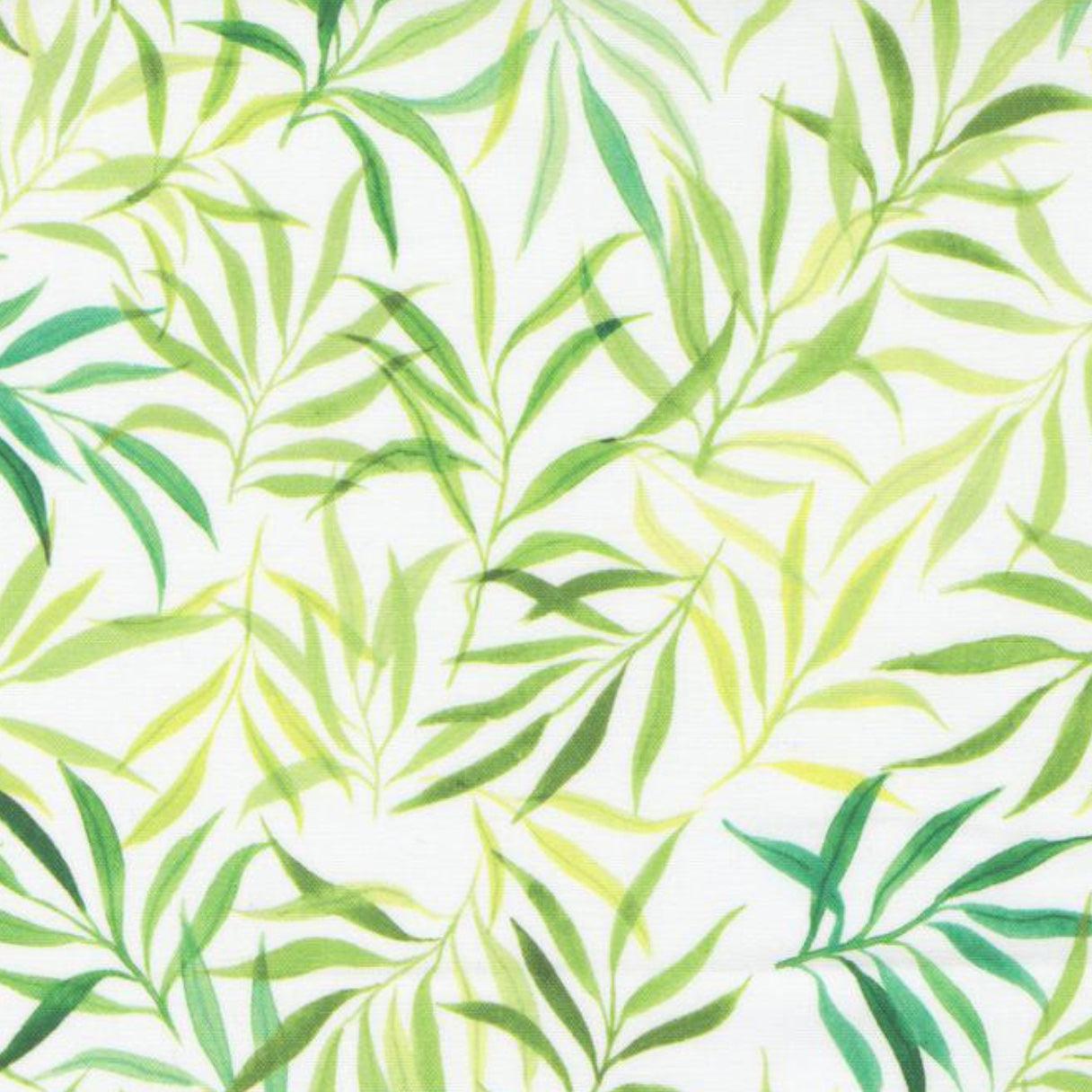 Eufloria Peridot To and Fro Leaf Fabric-Moda Fabrics-My Favorite Quilt Store