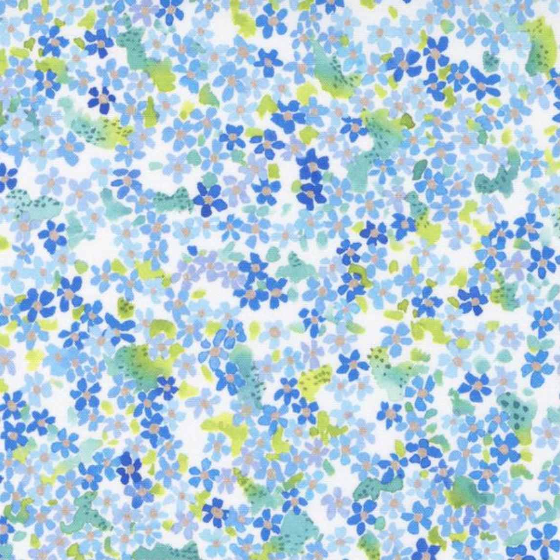 Eufloria Sky Fetti Small Petal Fabric-Moda Fabrics-My Favorite Quilt Store