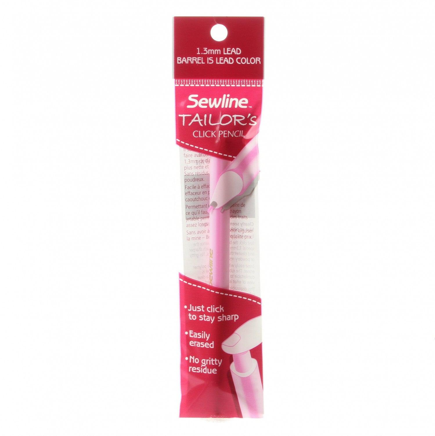 Fabric Pencil 1.3mm Pink-Sewline-My Favorite Quilt Store
