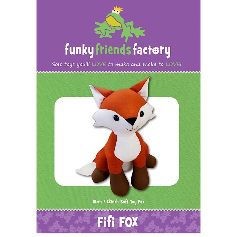 Fifi Fox Funky Friends Factory Pattern-Funky Friends Factory-My Favorite Quilt Store