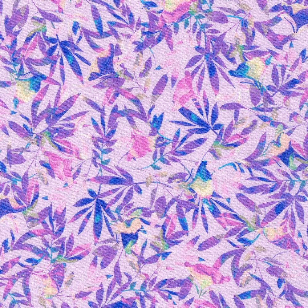 Florence Lavender Leaf Fabric