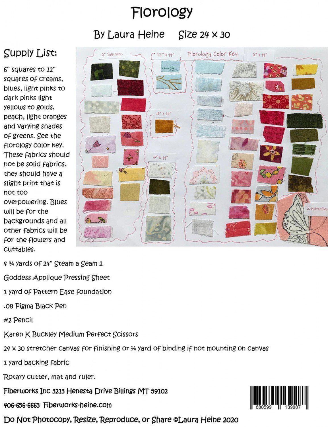 Florology Quilt Pattern-Fiberworks-My Favorite Quilt Store