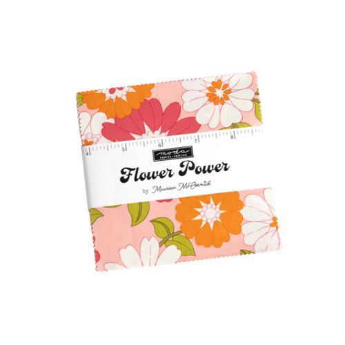 Flower Power 5″ Charm Pack by Maureen McCormick - Moda Fabrics | My ...