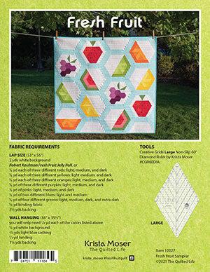 Fresh Fruit Quilt Pattern-The Quilted Life-My Favorite Quilt Store