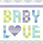 From Bump to Baby Love Quilt Pattern - Digital Download-Moda Fabrics-My Favorite Quilt Store