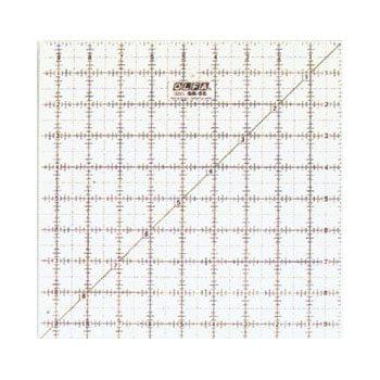 Frosted Ruler Square 9.5"-Olfa-My Favorite Quilt Store