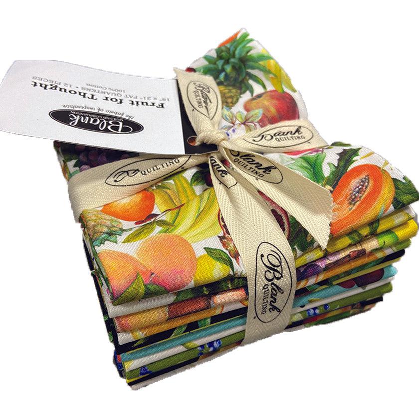 Fruit for Thought Fat Quarter Bundle-Blank Quilting Corporation-My Favorite Quilt Store