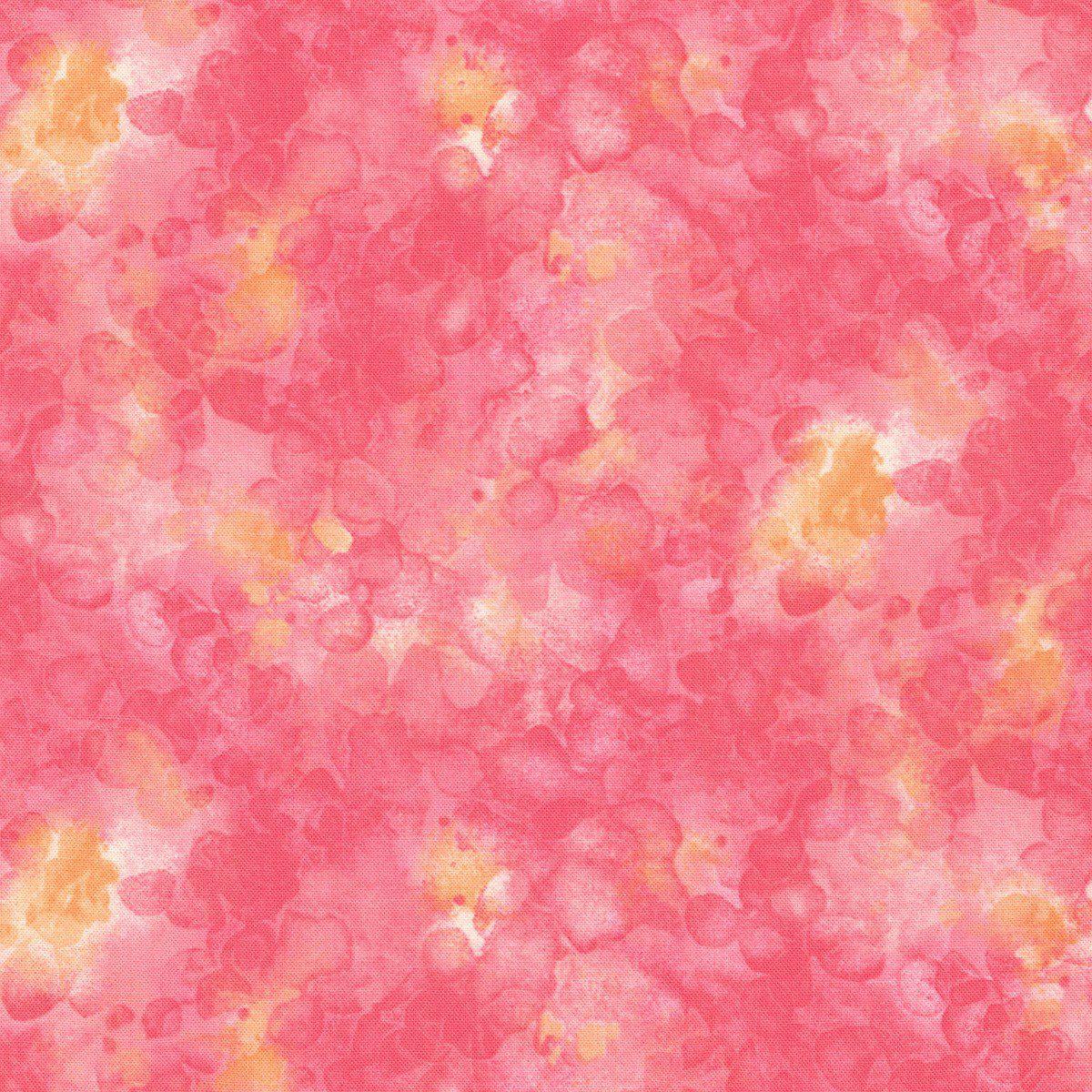 Fuchsia Solid-Ish Watercolor Texture Fabric