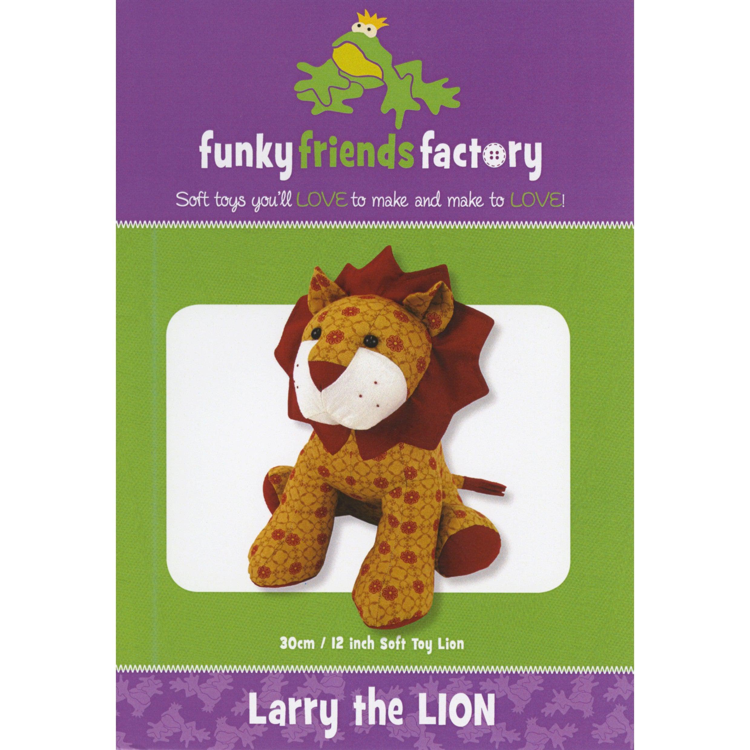 Funky Friends Larry Lion Pattern