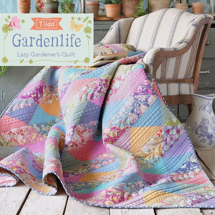 Garden Life Lazy Gardeners Quilt Pattern - Digital Download-Tilda Fabrics-My Favorite Quilt Store