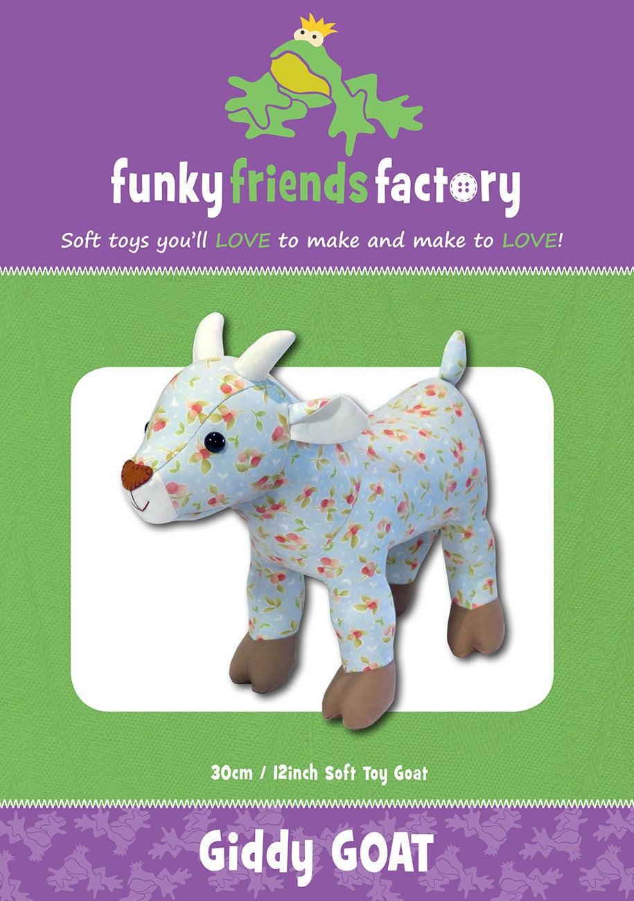 Giddy Goat Funky Friends Factory Pattern-Funky Friends Factory-My Favorite Quilt Store