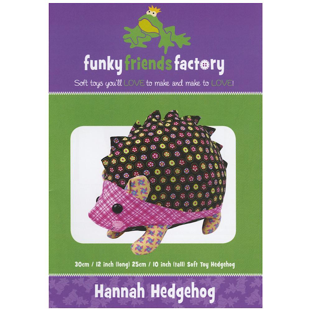 Hannah Hedgehog Funky Friends Factory Pattern-Funky Friends Factory-My Favorite Quilt Store