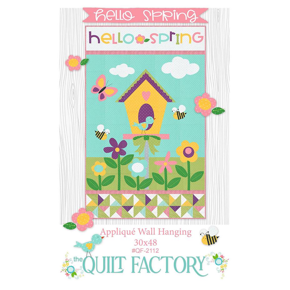 Hello Spring Twinkle Quilt Pattern-The Quilt Factory-My Favorite Quilt Store