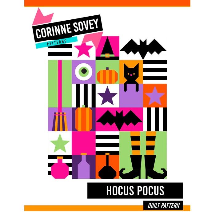 Hocus Pocus Quilt Pattern-Corinne Sovey Design Studio-My Favorite Quilt Store