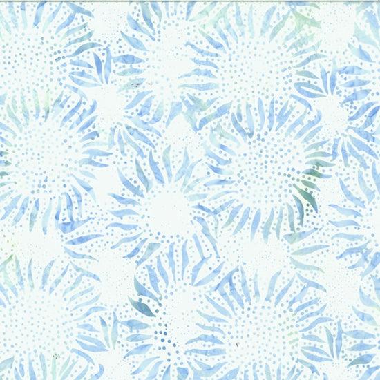 Hoffman Challenge Sunflower Sea Breeze Batik Fabric-Hoffman Fabrics-My Favorite Quilt Store