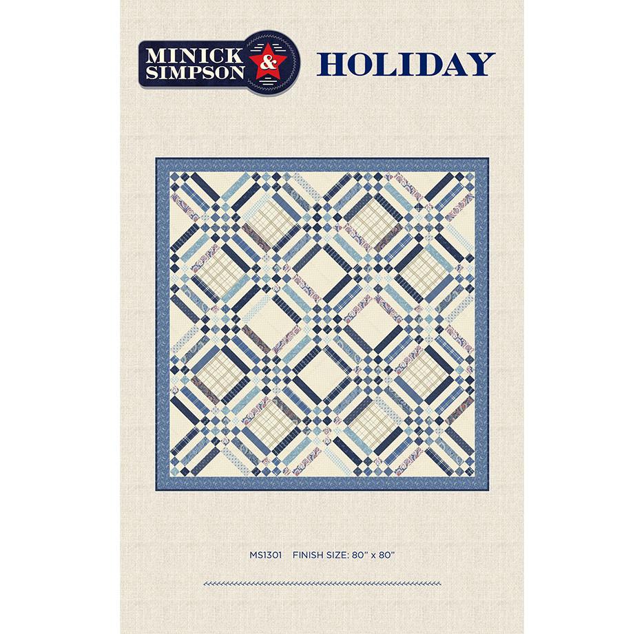 Holiday Quilt Pattern by Minick & Simpson - Moda Fabrics