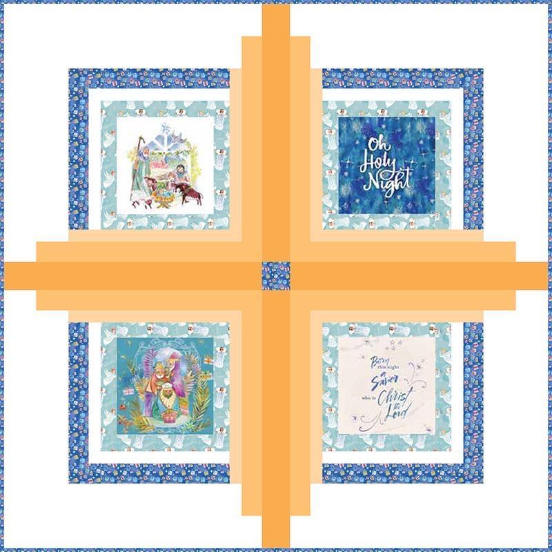 Holy Night Quilt Pattern - Free Digital Download-Paintbrush Studio Fabrics-My Favorite Quilt Store