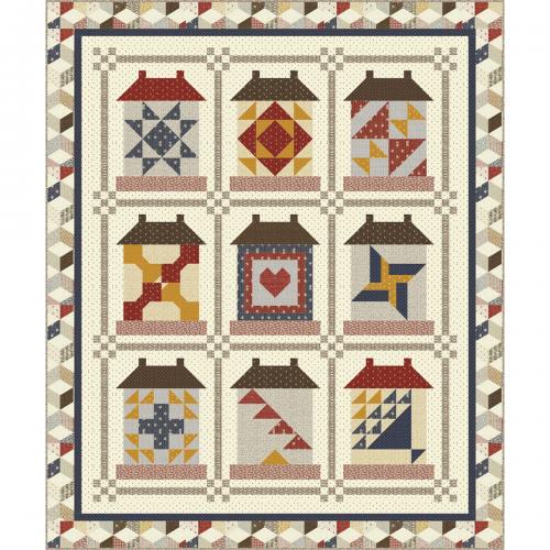 Homestead Quilt Pattern - Free Digital Download-Windham Fabrics-My Favorite Quilt Store