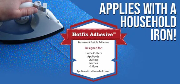 Hotfix Fabric to Fabric Adhesive 12in X 1 Yard-Hot Fix-My Favorite Quilt Store