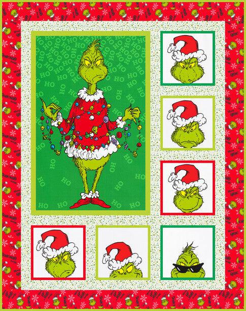 How the Grinch Stole Christmas Mischief Pattern - Free Pattern Download-Robert Kaufman-My Favorite Quilt Store