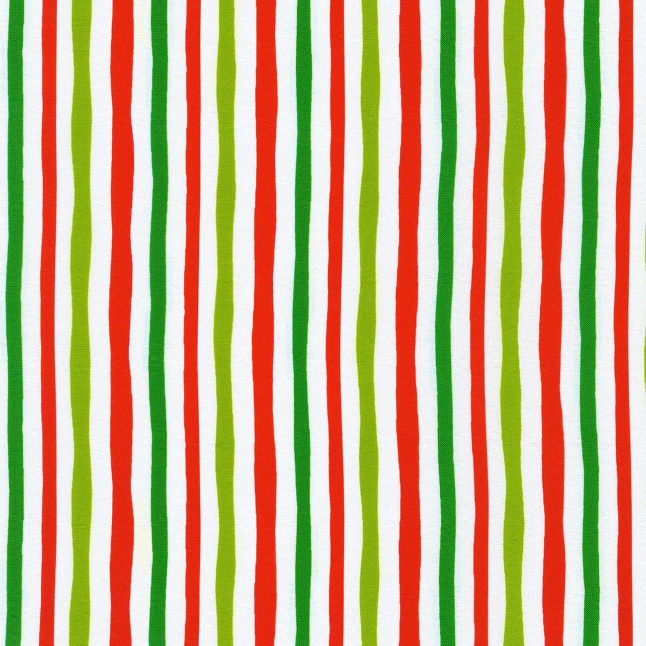 How the Grinch Stole Christmas Multi Stripes Fabric-Robert Kaufman-My Favorite Quilt Store