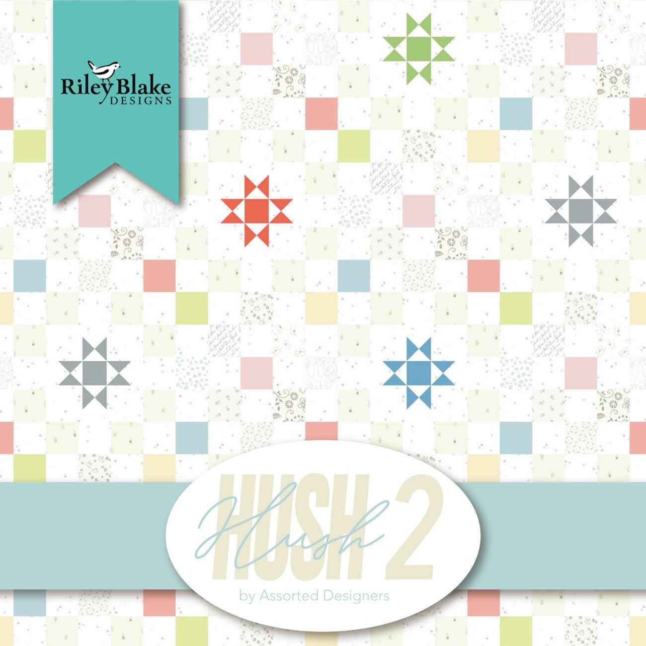 Hush Hush 2 5" Charm Pack 42pc.-Riley Blake Fabrics-My Favorite Quilt Store