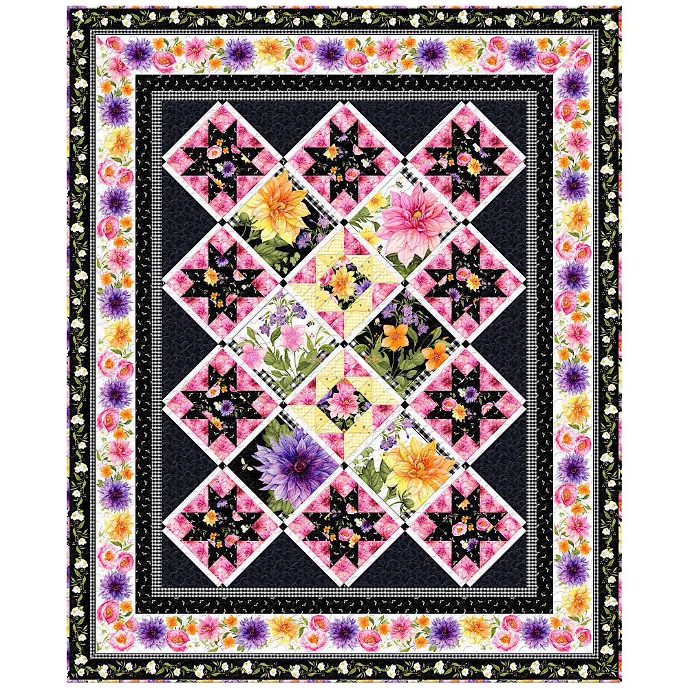 In Bloom Quilt Pattern - Free Digital Download