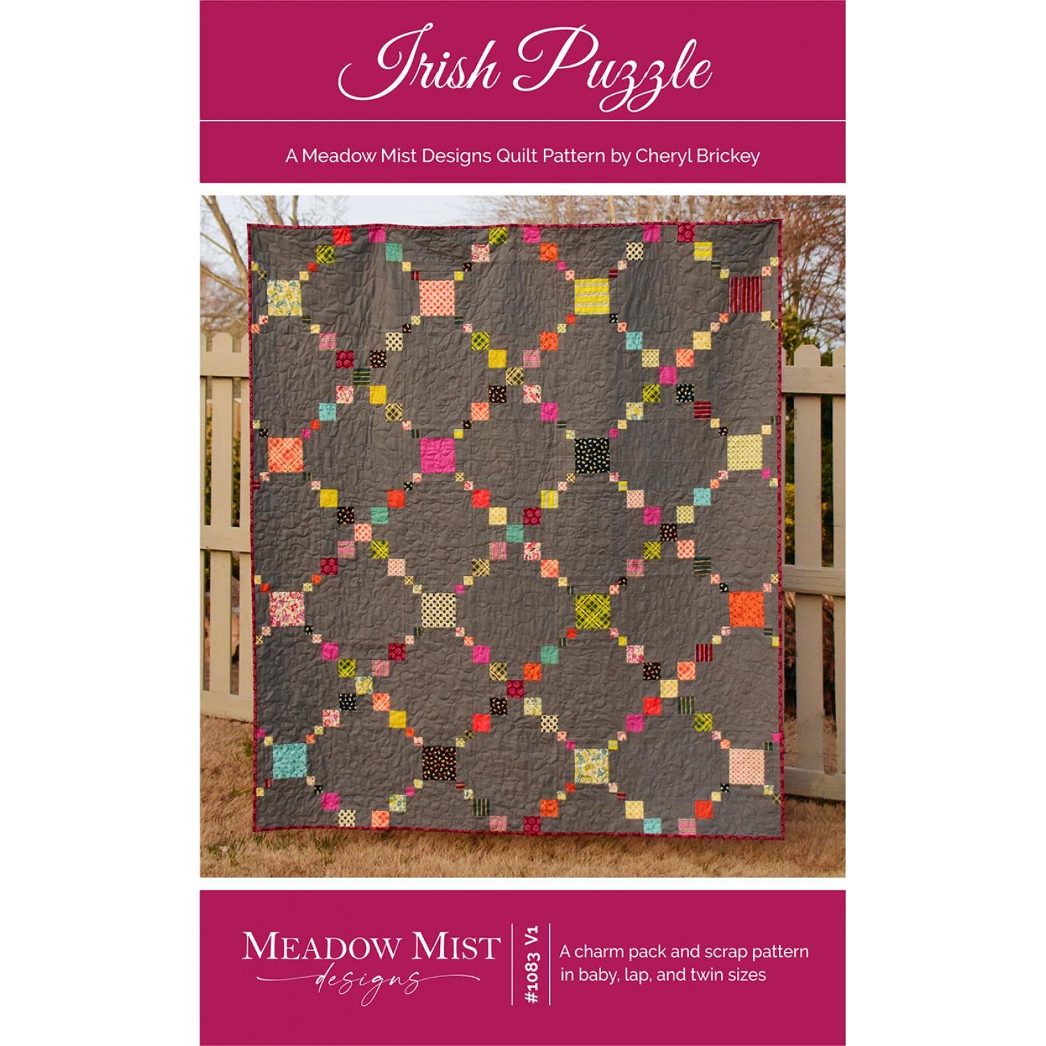 Irish Puzzle Quilt Pattern - Meadow Mist Designs | My Favorite Quilt Store