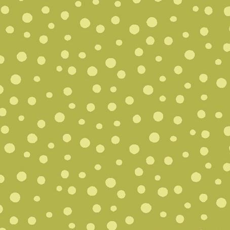 Irregular Spots Green Fabric