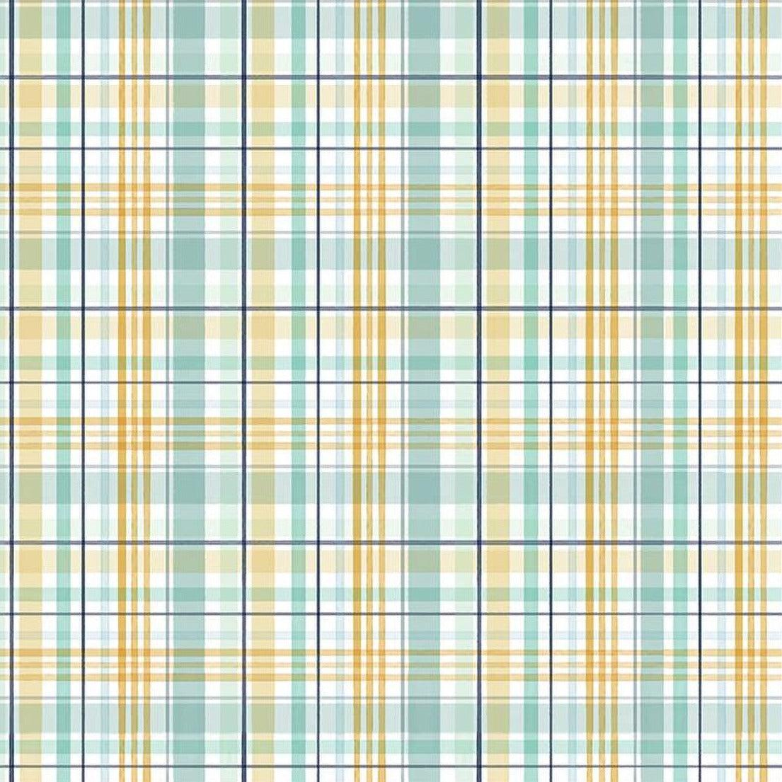 It's A Boy Multi Plaid Fabric