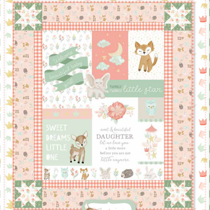It's a Girl Multi Quilt Pattern - Digital Download-Riley Blake Fabrics-My Favorite Quilt Store