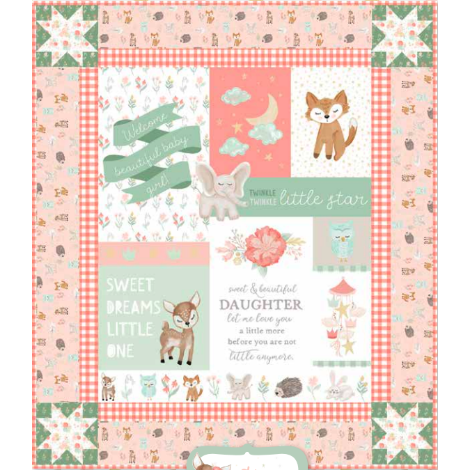 It's a Girl Multi Quilt Pattern - Digital Download-Riley Blake Fabrics-My Favorite Quilt Store