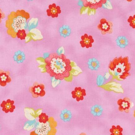 Jolie Lilac Flower Child Fabric-Moda Fabrics-My Favorite Quilt Store