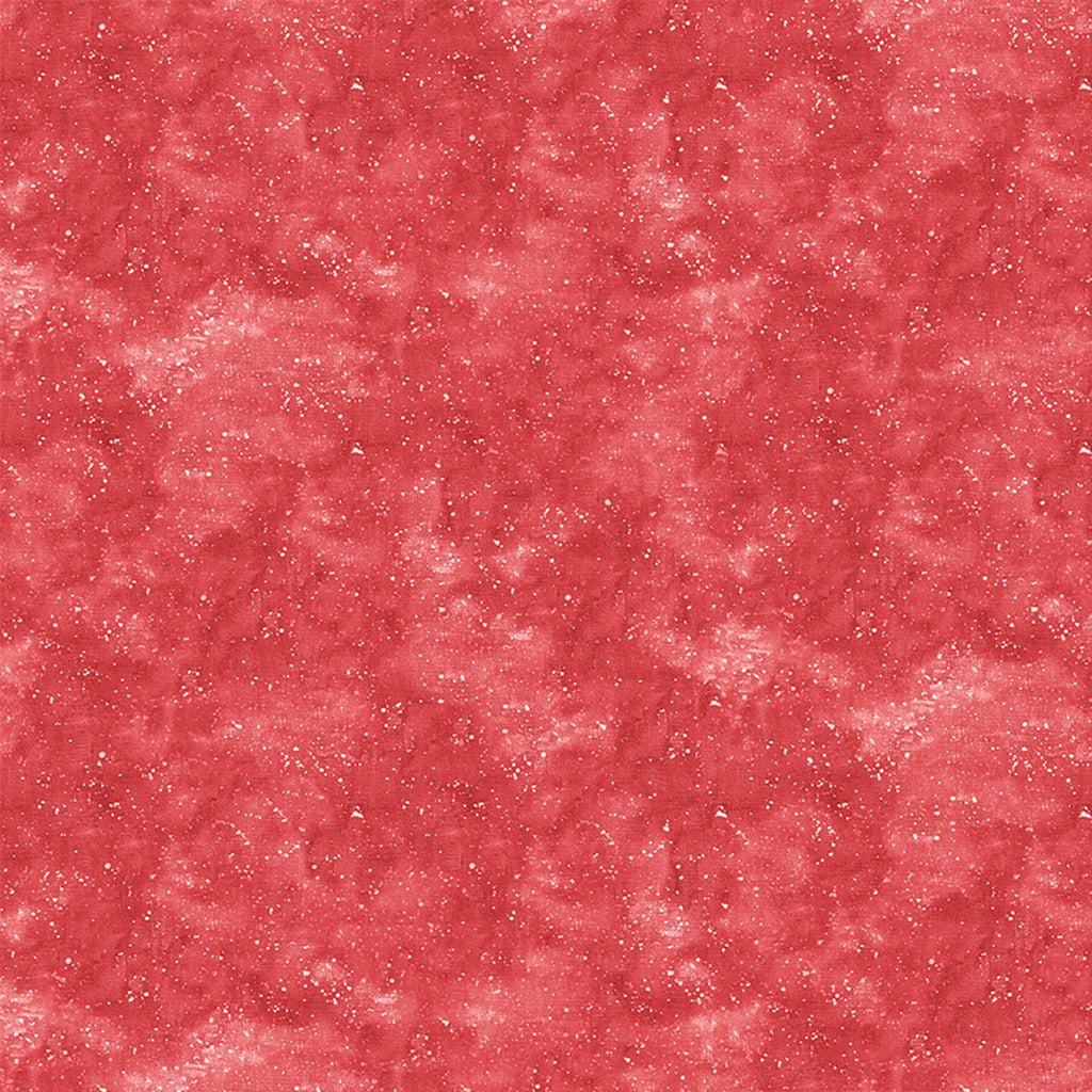 Joyful Winter Light Red Snow Dot Digital Fabric-Clothworks-My Favorite Quilt Store